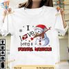Postal Worker Snowman Ugly Christmas Shirt, Best Family Christmas Gifts
