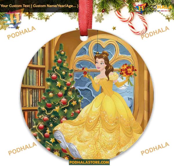 Princess Christmas Tree Ornaments 2023, Fairy Holiday Decoration, Xmas Party Gifts
