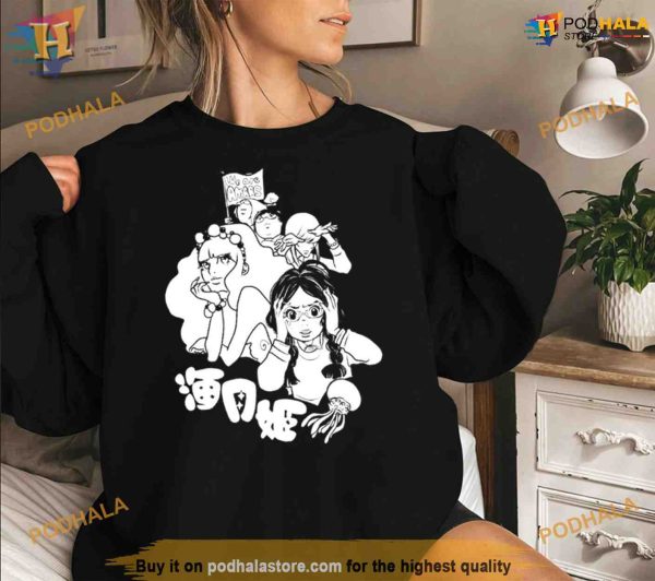 Princess Jellyfish Shirt For Women Men