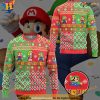 Princess Peach Ugly Xmas Sweater, Cute Ugly Christmas Sweater for Gamers