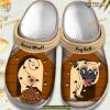 Pug Butt Guess What Crocs Funny Dog Lover Gift, Rubber Clogs