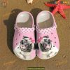 Pug Funny Classic Crocs Humorous Dog Clogs, Comfortable Shoes