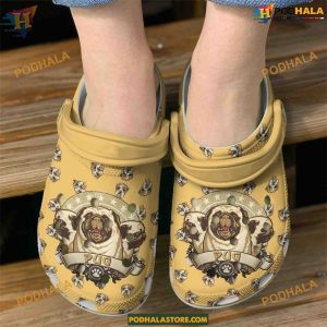 Pug Lovers Crocs Classic Clogs, Dog Crocs for Enthusiasts