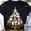 Rabbit Tree Christmas Shirt, Adorable Family Christmas Shirt Ideas