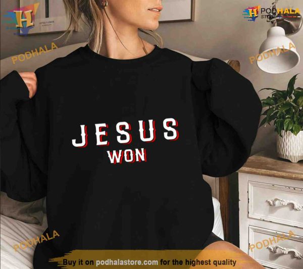Rangers Evan Carter Jesus Won Shirt For Women Men