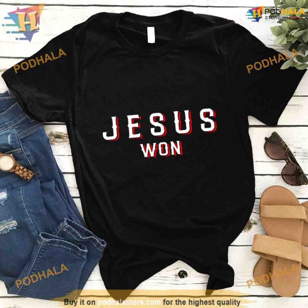 Rangers Evan Carter Jesus Won Shirt For Women Men
