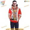 Red 3D Merry Xmas Bell Hoodie, Funny Christmas Gift Ideas