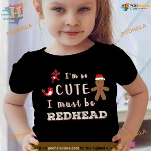 Redhead Christmas Cute Shirt, Best Family Christmas Gifts