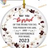 Retirement 2023 Ornament, Personalized Gift for Retirees with Lanyard