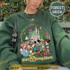 Retro Disney Merry Christmas Sweatshirt, Disney Christmas Shirt For Family