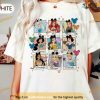 Retro Disney Princess Tee, Disney Trip Shirt, Belle, Cinderella, Tiana