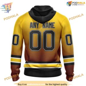 Retro Gradient Special Personalized NHL Boston Bruins Hoodie 3D Unique Apparel 2