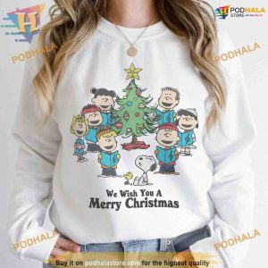 Retro Peanuts Christmas Wish Snoopys 90s Hoodie Shirt Sweatshirt Creative Xmas Gifts 2