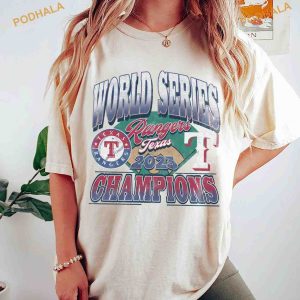Retro Texas Rangers 2023 Sweatshirt World Series Champions Gear 2