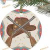 Retro Western Cowboy 2023 Ornaments, Family Christmas Tree Decoration