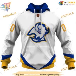 Reverse Retro 2023 Style NHL Buffalo Sabres Hoodie 3D Custom Design 1