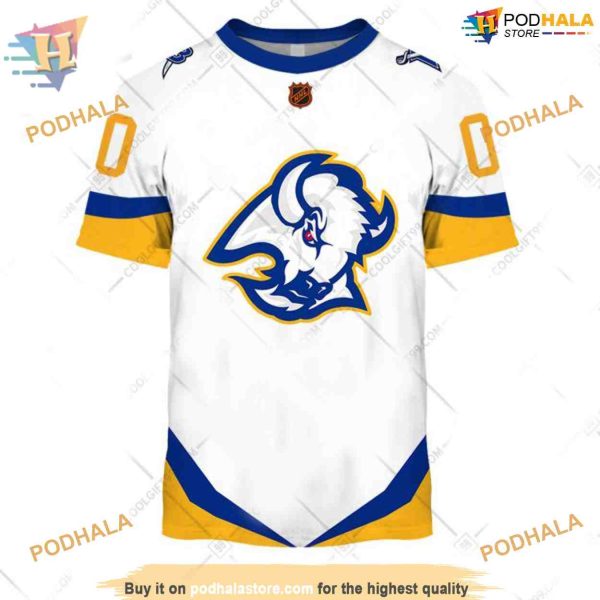 Reverse Retro 2023 Style NHL Buffalo Sabres Hoodie 3D Custom Design