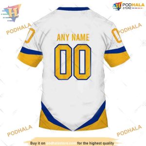 Reverse Retro 2023 Style NHL Buffalo Sabres Hoodie 3D Custom Design 4