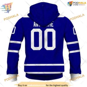 Reverse Retro 2023 Style NHL Toronto Maple Leafs Hoodie 3D 2
