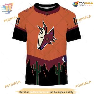 Reverse Retro 2223 NHL Arizona Coyotes Hoodie 3D Unique Arizona Coyotes Apparel 2