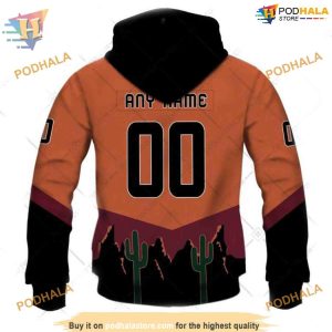Reverse Retro 2223 NHL Arizona Coyotes Hoodie 3D Unique Arizona Coyotes Apparel 3