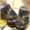 Rooster Farm White Sole Crocs, Classic Chicken Crocs for Farm Lovers