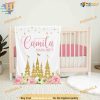 Royal Princess Comfort Personalized Baby Blanket, Creative Christmas