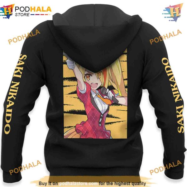 Saki Nikaido Zombie Land Saga 3D Hoodie, Trending Anime Apparel
