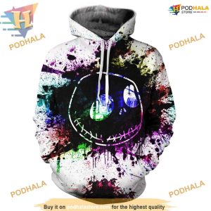 Sally & Jack 3D Christmas Hoodie, Funny Xmas Gifts