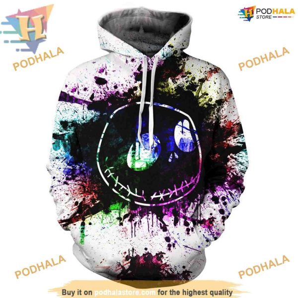 Sally & Jack 3D Christmas Hoodie, Funny Xmas Gifts