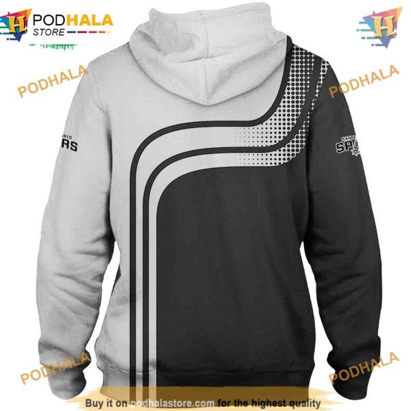 San Antonio Spurs 3D Hoodie, Cheap Basketball Sweatshirt for Fans