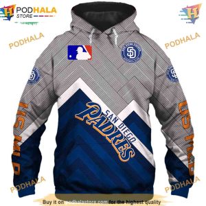 San Diego Padres 3D Hoodie Cheap Baseball Sweatshirt Fan Apparel 3