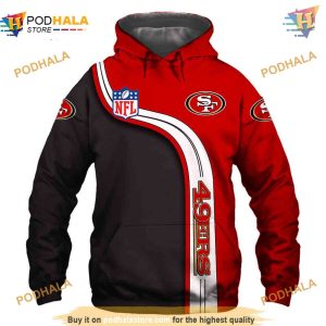 San Francisco 49ers Hoodie 3D Cute, Perfect Gift for 49ers Fans