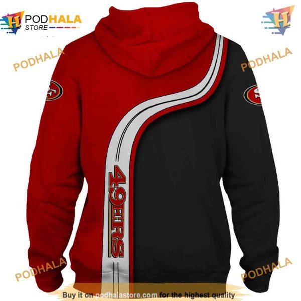San Francisco 49ers Hoodie 3D Cute, Perfect Gift for 49ers Fans