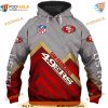 San Francisco 49ers Hoodie 3D Long, S-5XL, Top Men's 49ers Apparel