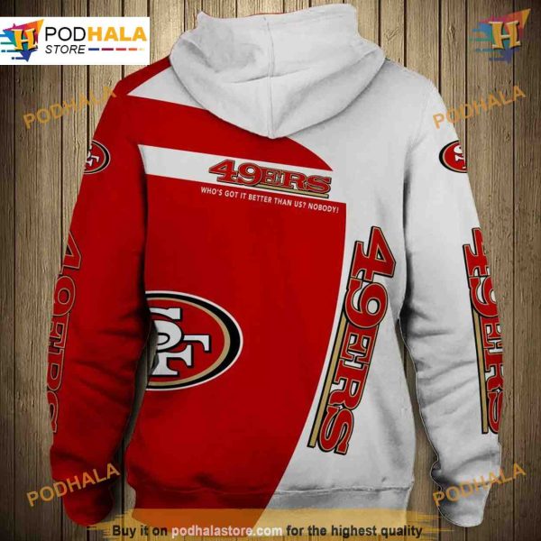 San Francisco 49ers Hoodie, Budget-Friendly Men’s 49ers Sweatshirt