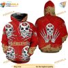 San Francisco 49ers Hoodie Skull, Ideal Halloween Men's 49ers Gear