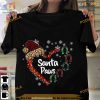 Santa Horseshoe Snowflakes Shirt, Funny Christmas Gift Ideas