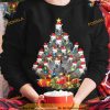 Santa Parrot Light-Up Xmas Shirt, A Bird Lover's Matching Family Christmas Shirt