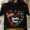 Santa Paws Dog Ugly Christmas Shirt, Family Funny Christmas Shirt