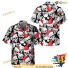 Santa Skull Festive Aloha Shirt, Mens Christmas Hawaiian Shirt
