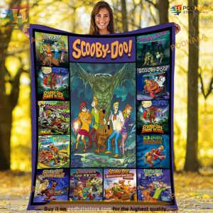 Scooby-Doo & Blues Clues, Birthday Photo Blanket, Creative Christmas