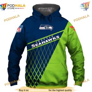 Seattle Seahawks 3D Hoodie, Affordable Fan Sweatshirt, Unique Gifts
