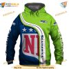 Seattle Seahawks Hoodie 3D, Pullover NFL Sweatshirt, Unique Fan Gift