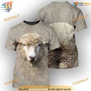 Sheep Full All Over Printed Funny Animal Costume 3D Hoodie Sweatshirt 2