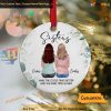 Sisters Christmas Keepsake Personalized Best Friend Ornaments