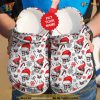Skull Heaven Christmas Crocs, Funny Xmas Gifts for Unique Tastes