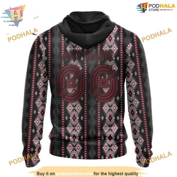 Skull Native Design NHL Arizona Coyotes Hoodie 3D, Unique Arizona Coyotes Special Merch