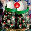 Skull Santa Crocs, Creative Christmas Gifts for Edgy Styles