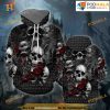 Skulls On The Roses 3D Funny Hoodie Christmas, Xmas Gifts